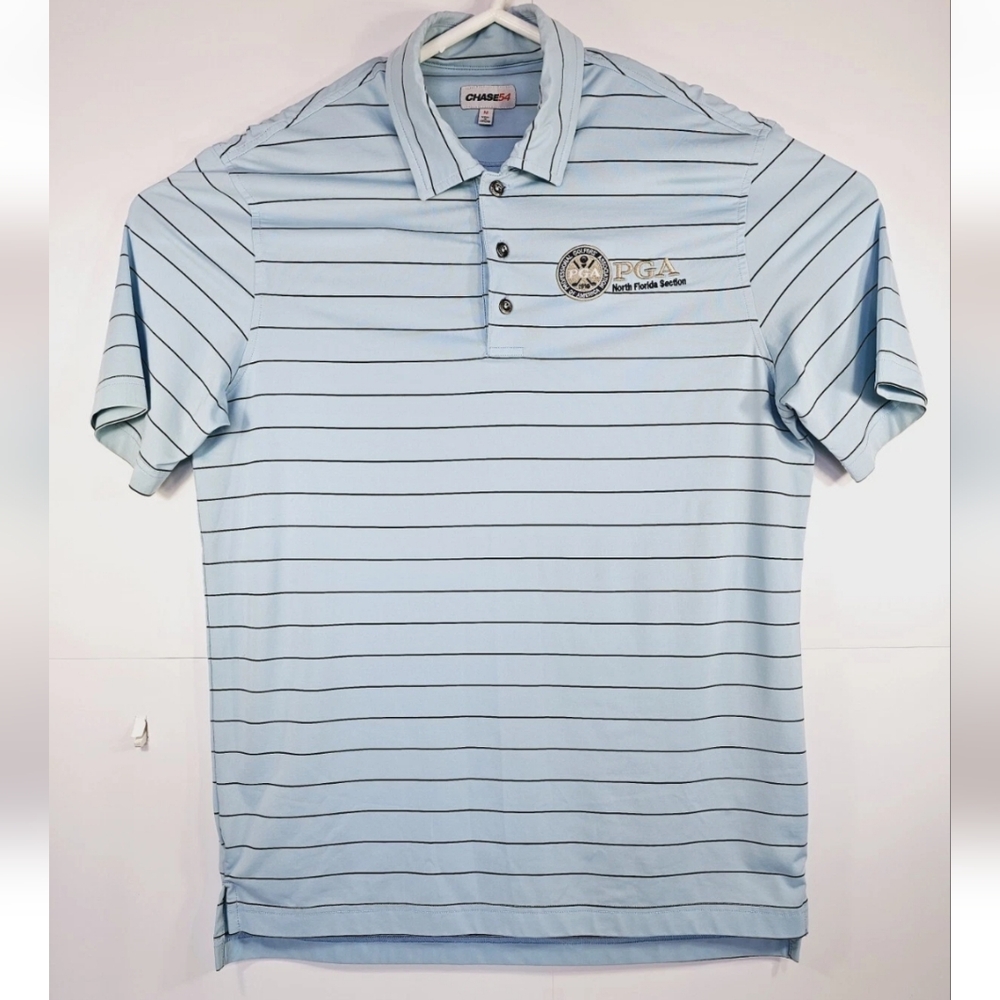 Chase 54 Mens Medium Golf Shirt PGA of America North Florida Section